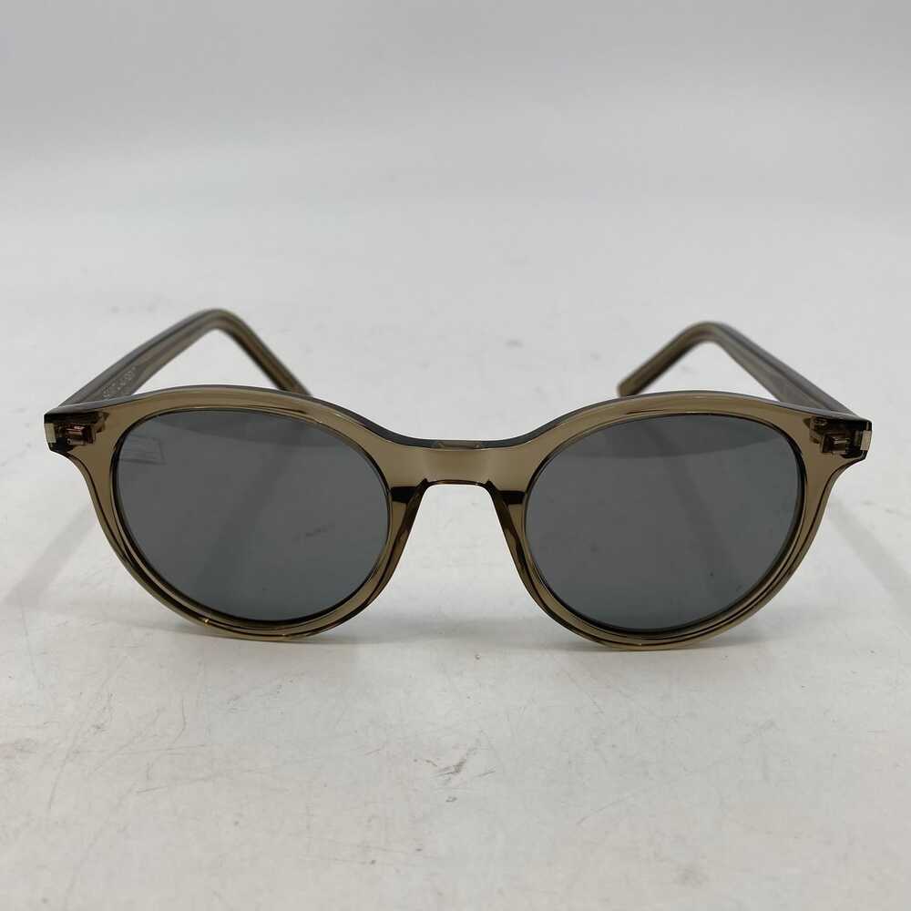 Saint Laurent Gray Classic Round Sunglasses | Women's OS - Picture 9 of 9